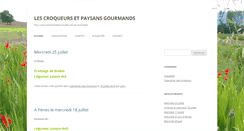 Desktop Screenshot of les-croqueurs.org